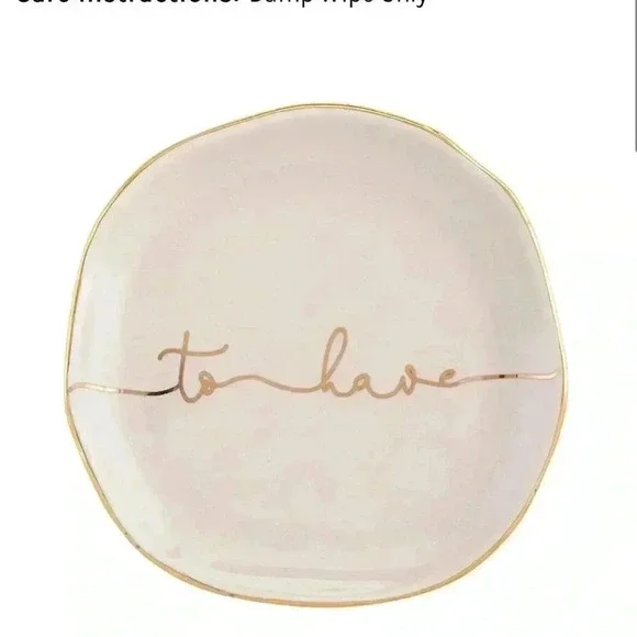 "To have; to hold” trinket jewelry trays - Picture 4 of 6